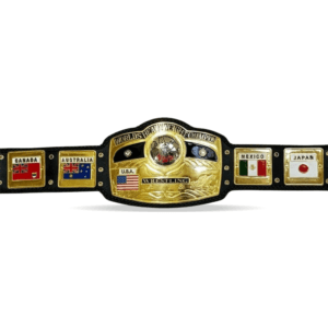 NWA Domed Globe World Heavyweight Championship Title Belt