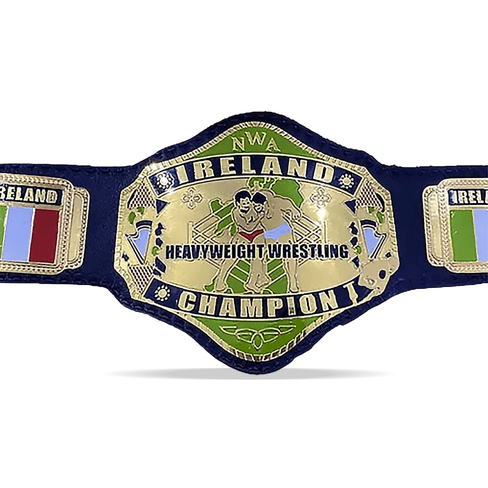 NWA Ireland Heavyweight Wrestling Championship Title Belt